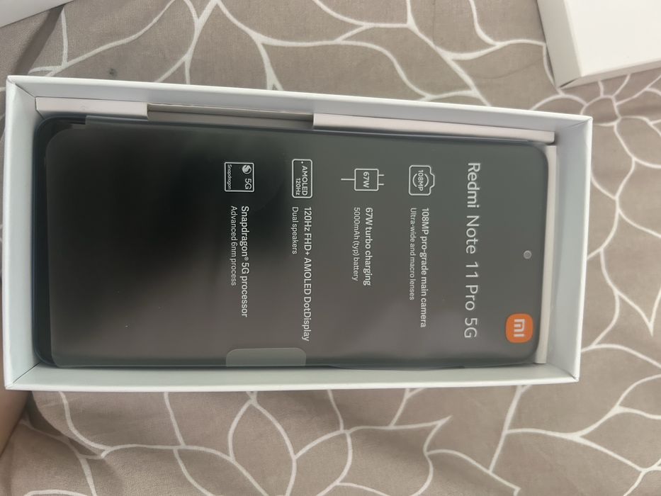 Redmi Note 11 Pro 5G ( nieuzywany) + etui