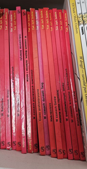 Tak żyli ludzie Seria książek historycznych atlas encyklopedia