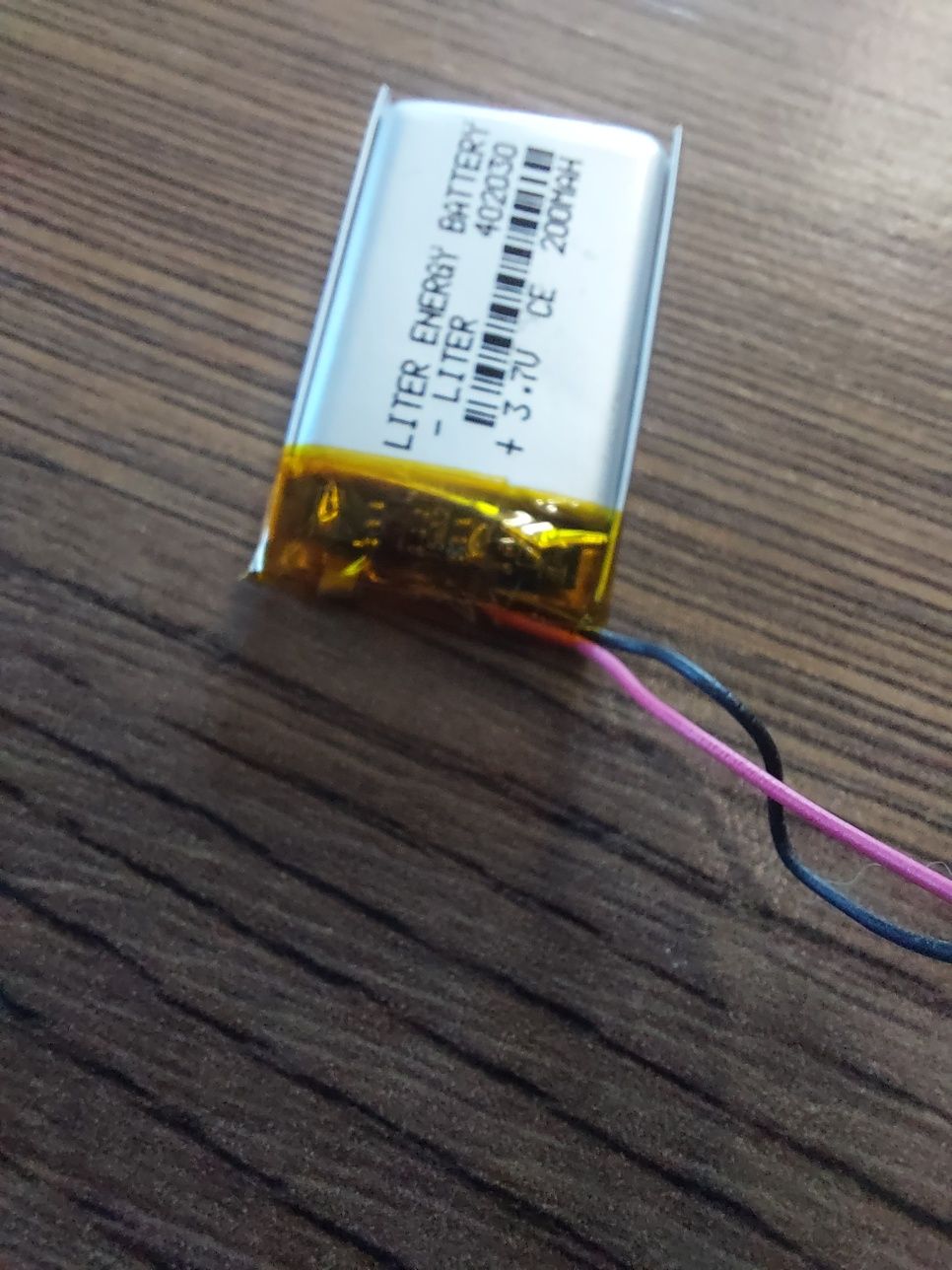 Bateria Akumulator Li-Poly 200mAh 3.7V  5 sztuk