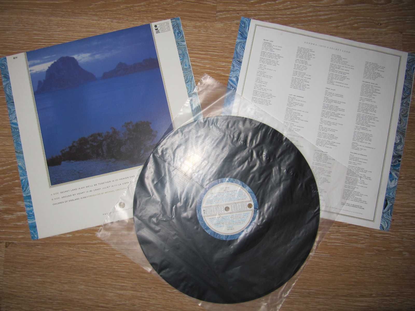 Виниловый Альбом SANDRA -Into A Secret Land- 1988 *Оригинал