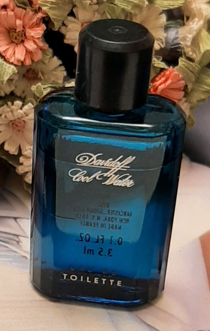 Davidoff Cool Water edt 3,5 ml, miniatura vintage