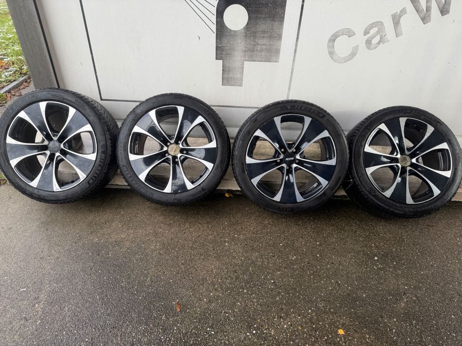 Alufelgi wraz z oponami zimowymi 245/40/18 Audi,Vw,Seat,Skoda