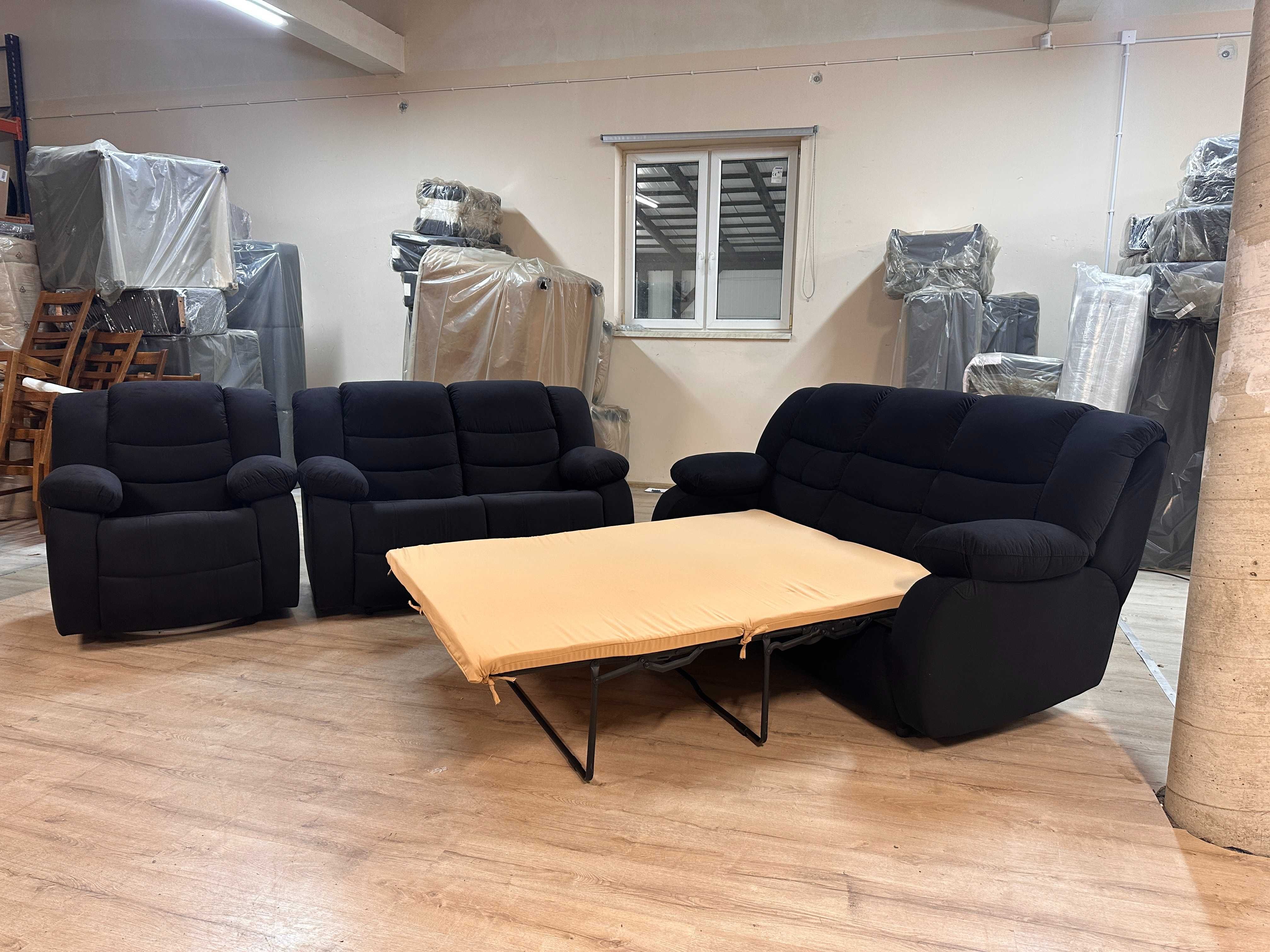 Komplet wypoczynkowy Borys Sofa 3os.+Sofa 2os.+Fotel dostępne od ręki