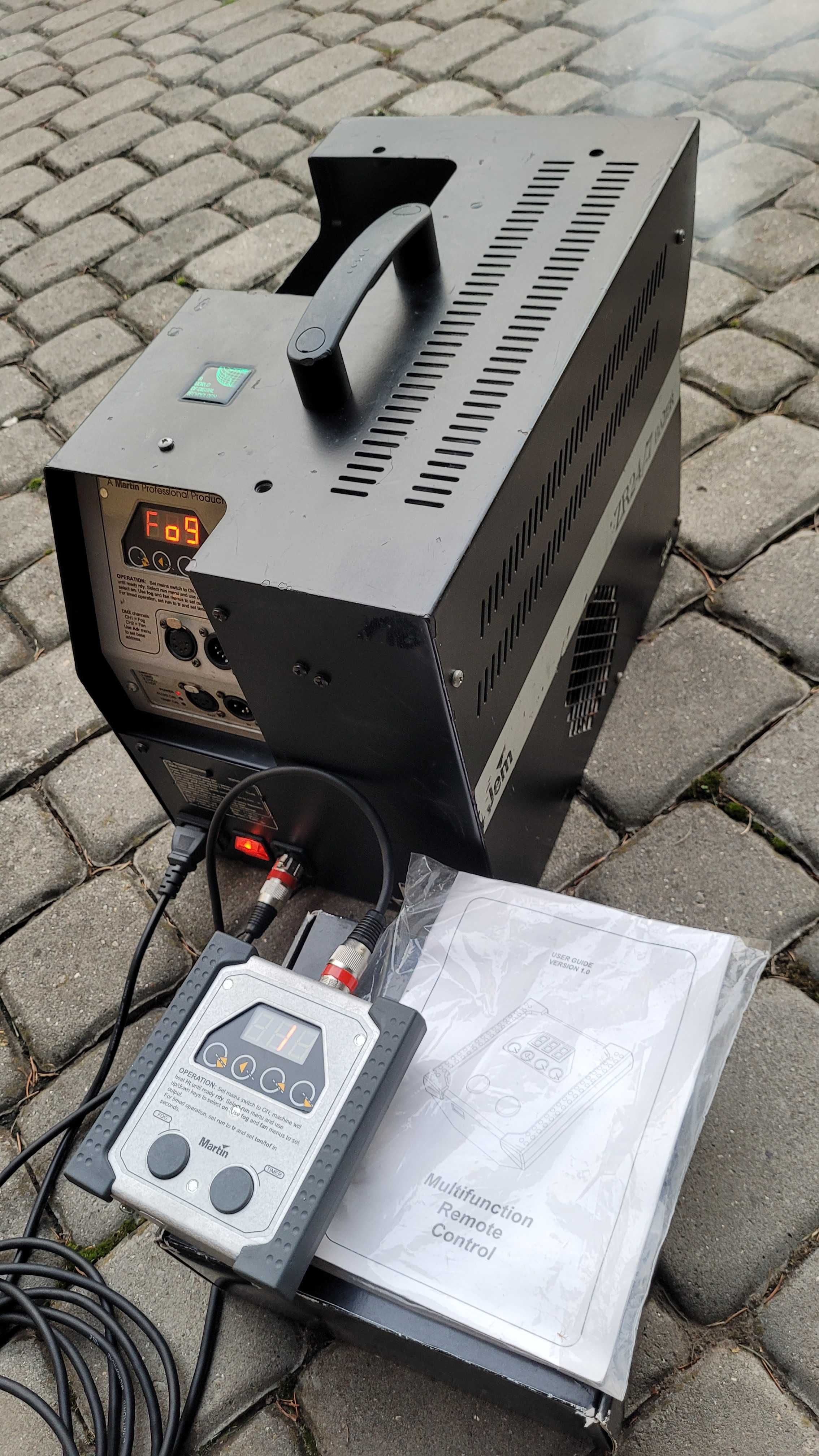 Hazer dymiarka Martin Jem ZR24/7 Hazer + JEM Digital Remote + Płyn