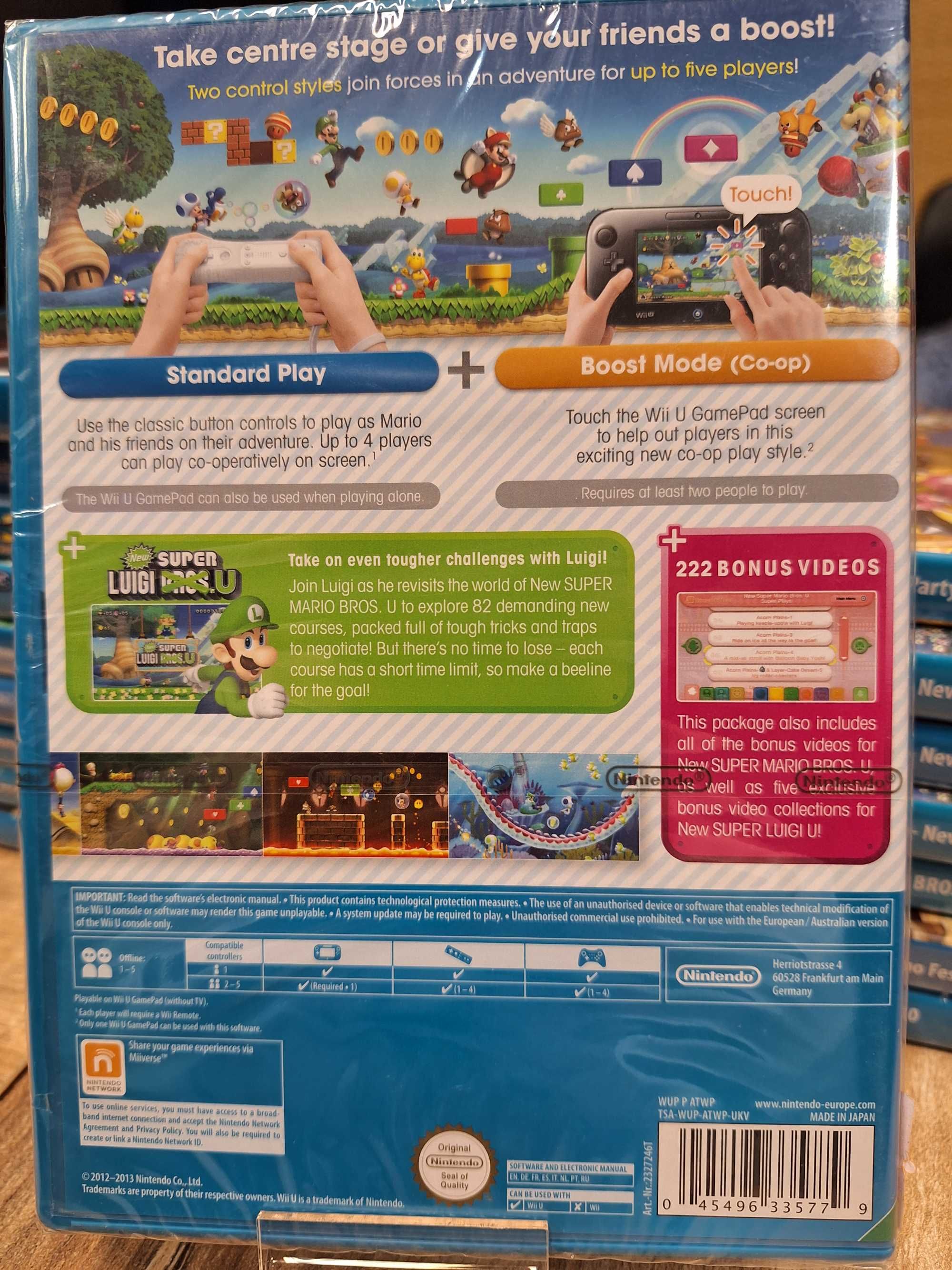 New Super Mario Bros. U WiiU Nowa Sklep/Wysyłka/Wymiana