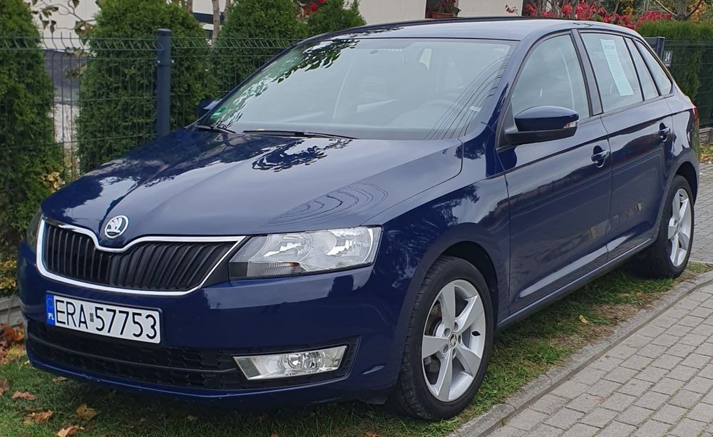 Skoda RAPID Spaceback, 1.2 90KM,benzyna, niski przebieg, super stan.
