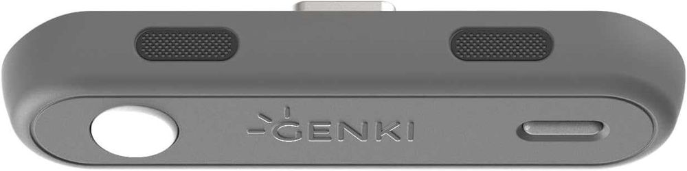 3697 GENKI Adapter audio Bluetooth 5.0 do Nintendo Switch szary