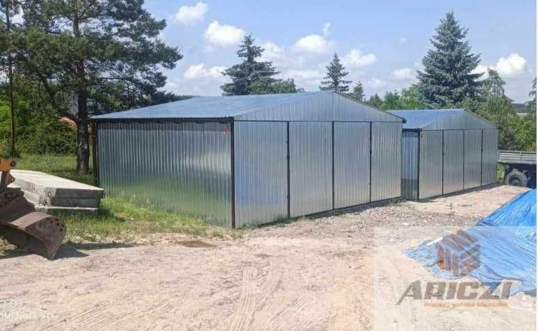 Blaszak garaż blaszany schowek magazynek wiata 3x6