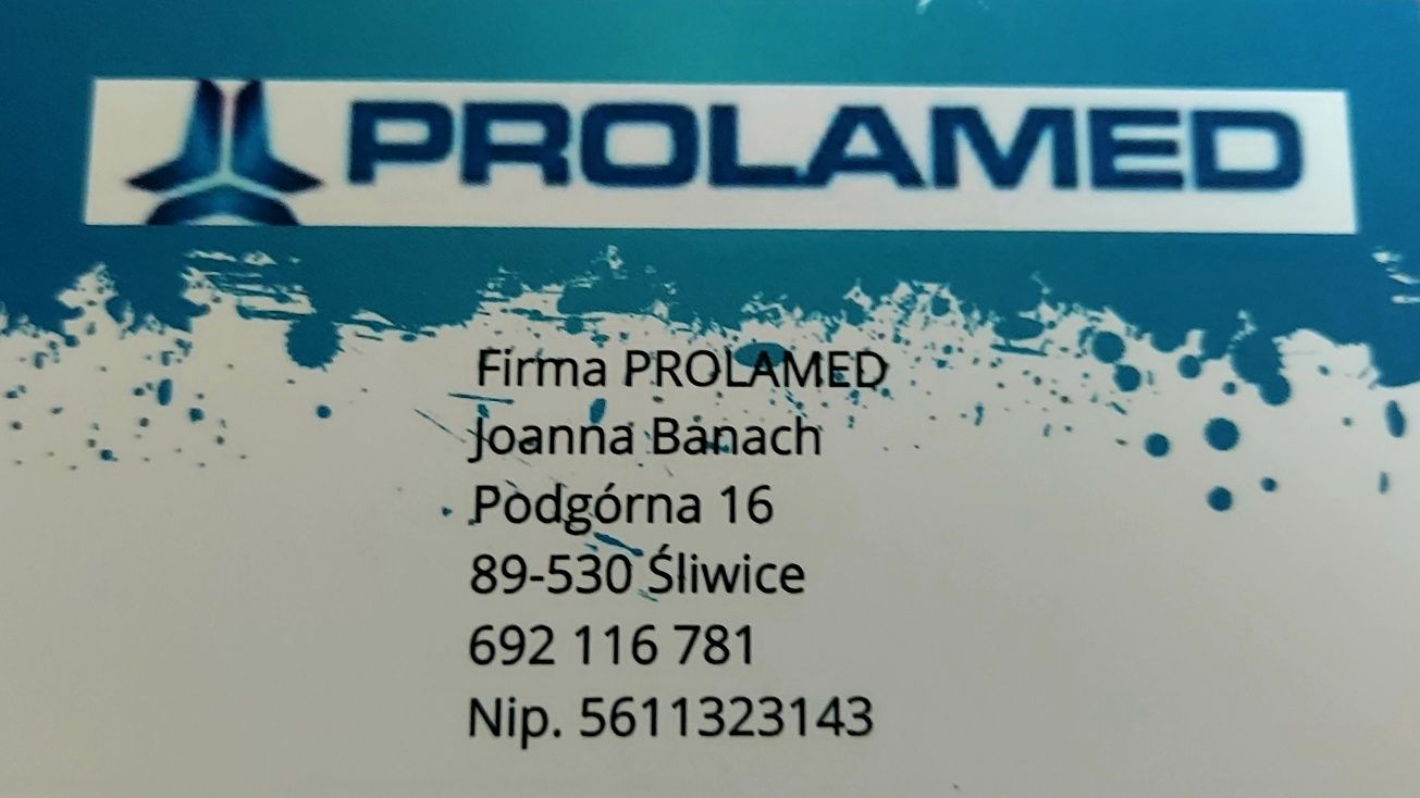 Łódka Prolamed 300 z wiosłami.  Promocja,  producent.