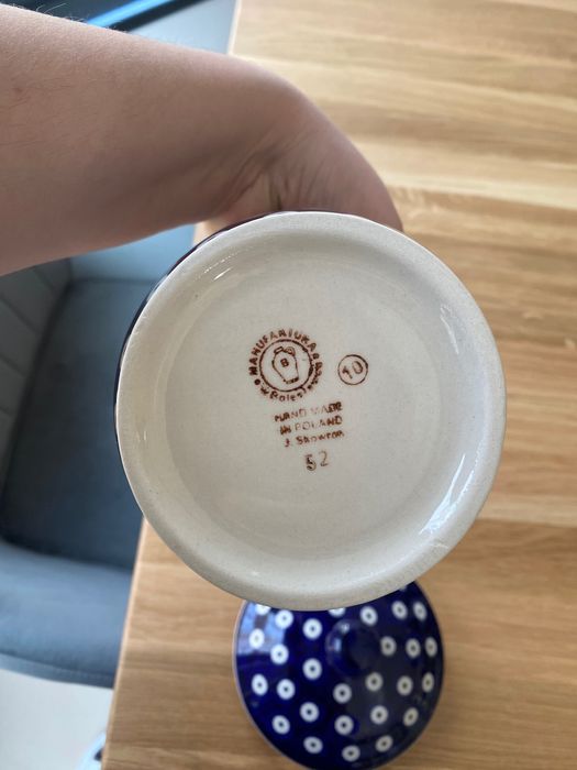 Pojemnik 1l ceramika Bolesławiec