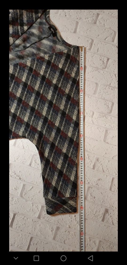 Kardigan sweter narzutka 44 XXL