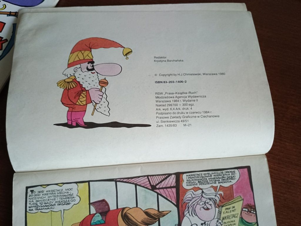 Komiksy Tytus Romek i Atomek - 3 sztuki