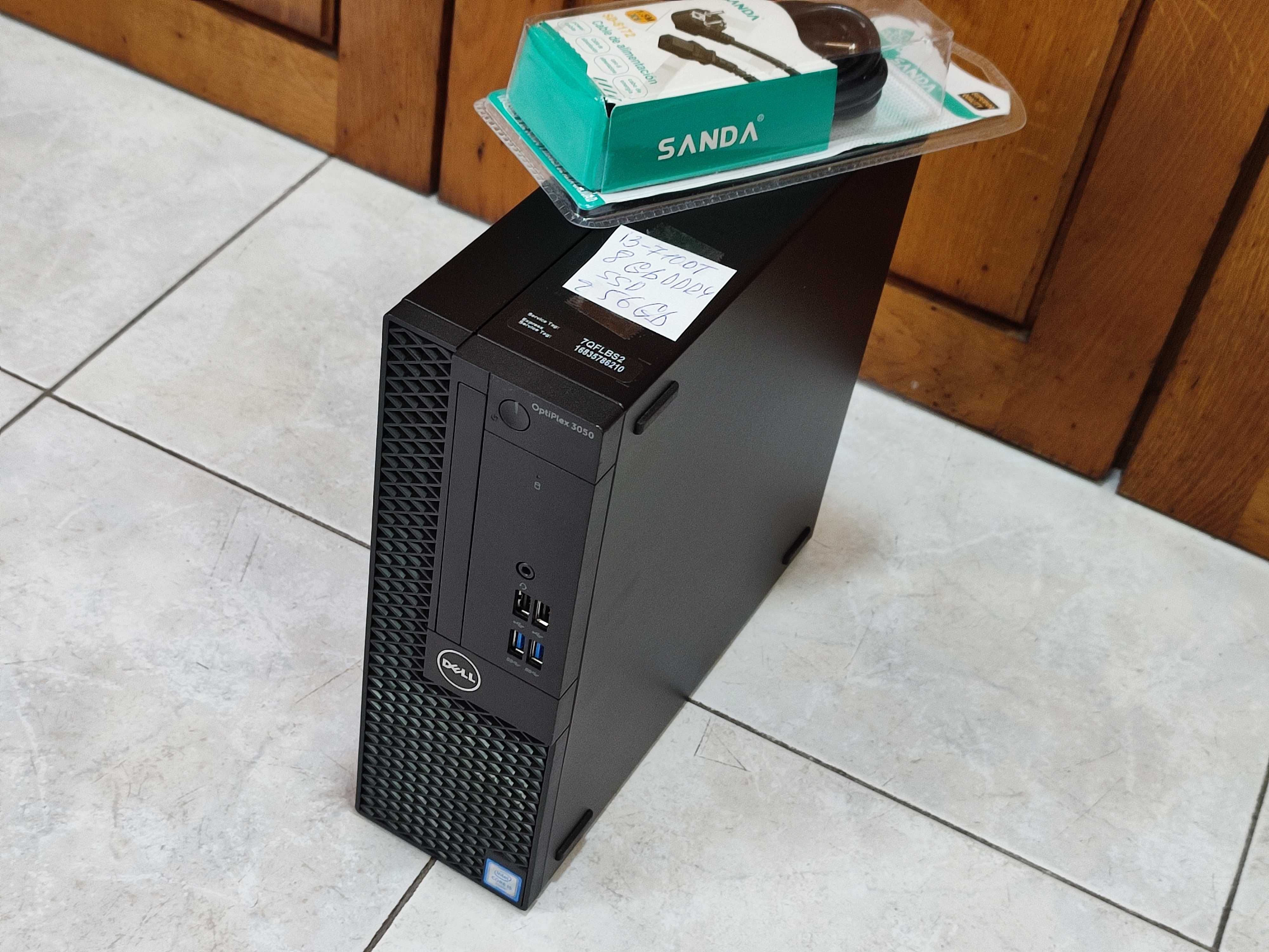 DELL i3-7100T/8Gb/SSD 250Gb/HDMI Pc Computador