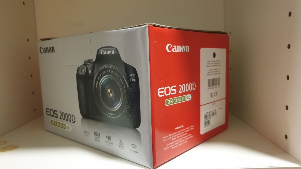 Canon 2000D Máquina Fotográfica