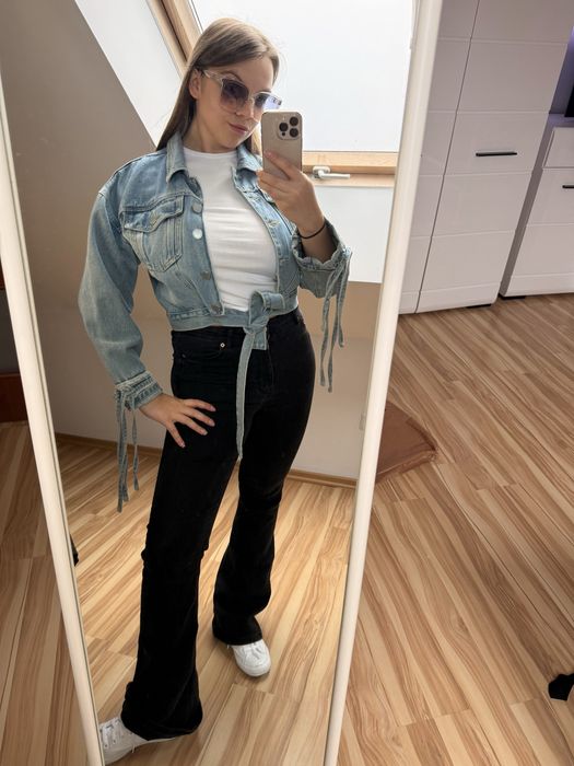 Kurtka damska jeansowa S