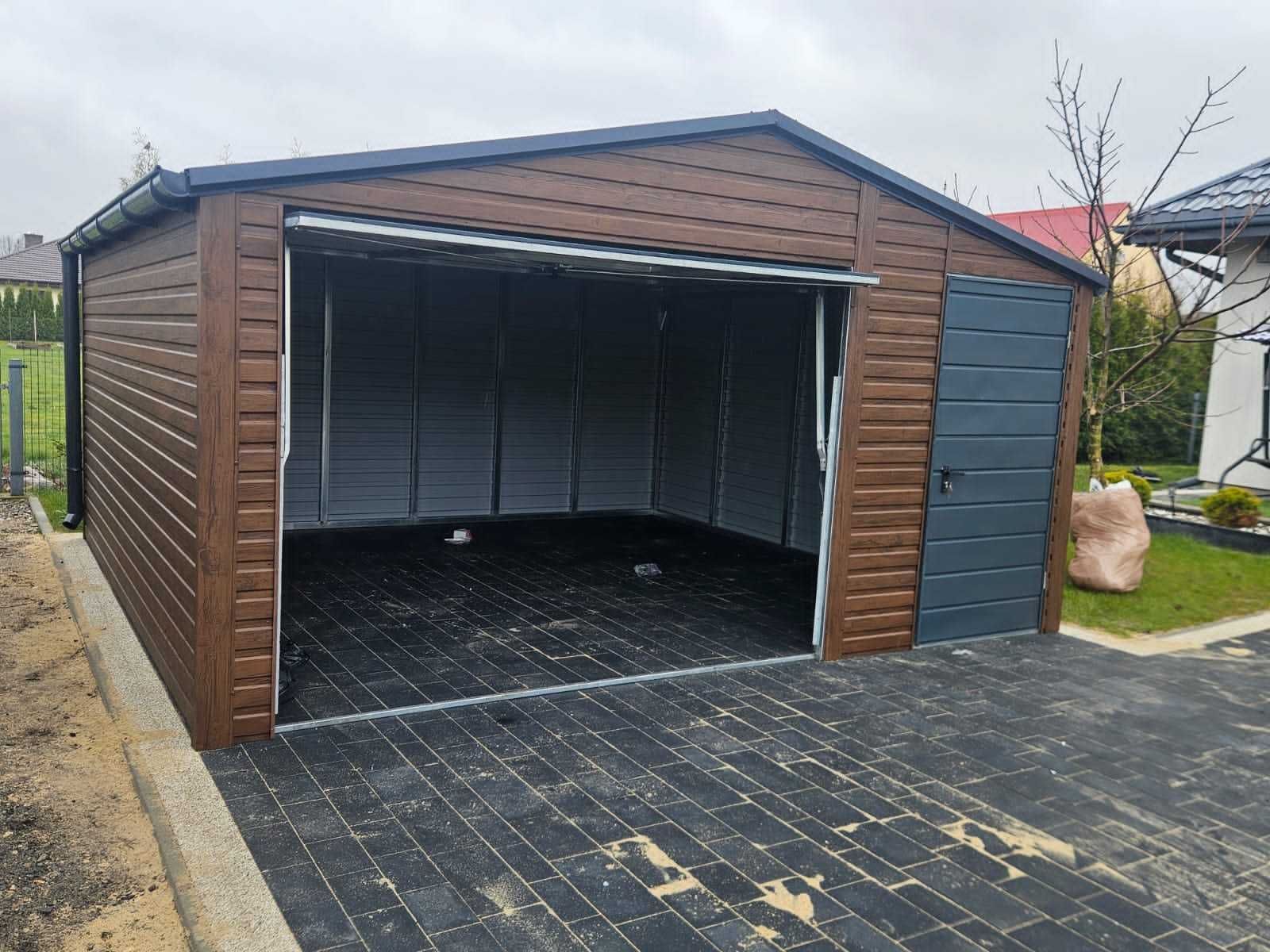 Garaż blaszak 6x5 dwuspad Magazyn wiata Hala Producent 6x8 5x7 7x7 6x6