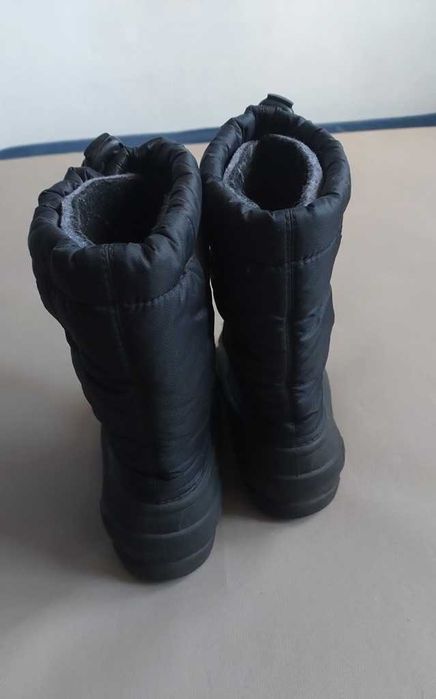 Buty śniegowce Sorel ciepłe czarne 32 wkładka 19 cm świetny stan