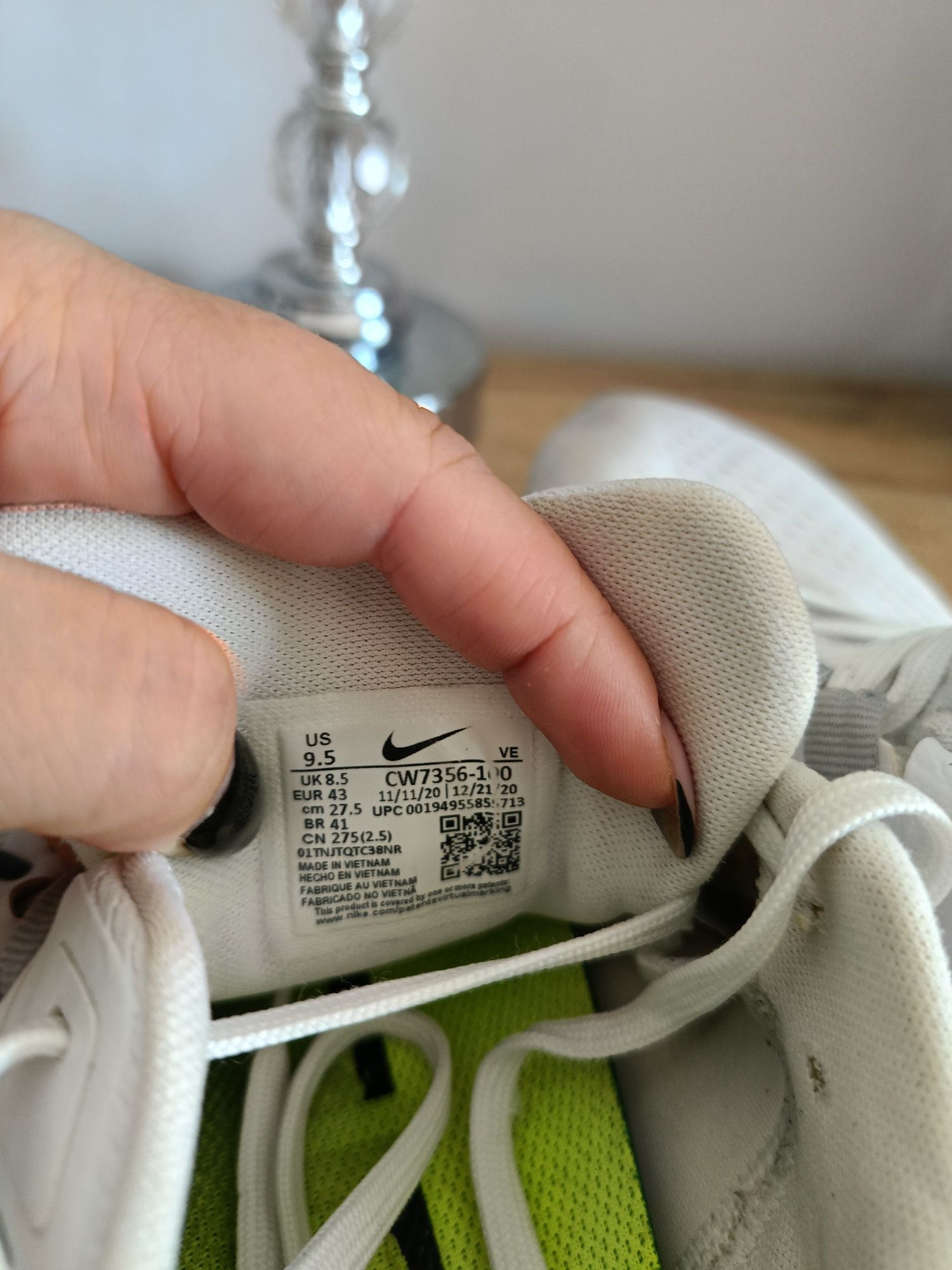 Buty Nike Pegasus 38 białe 43