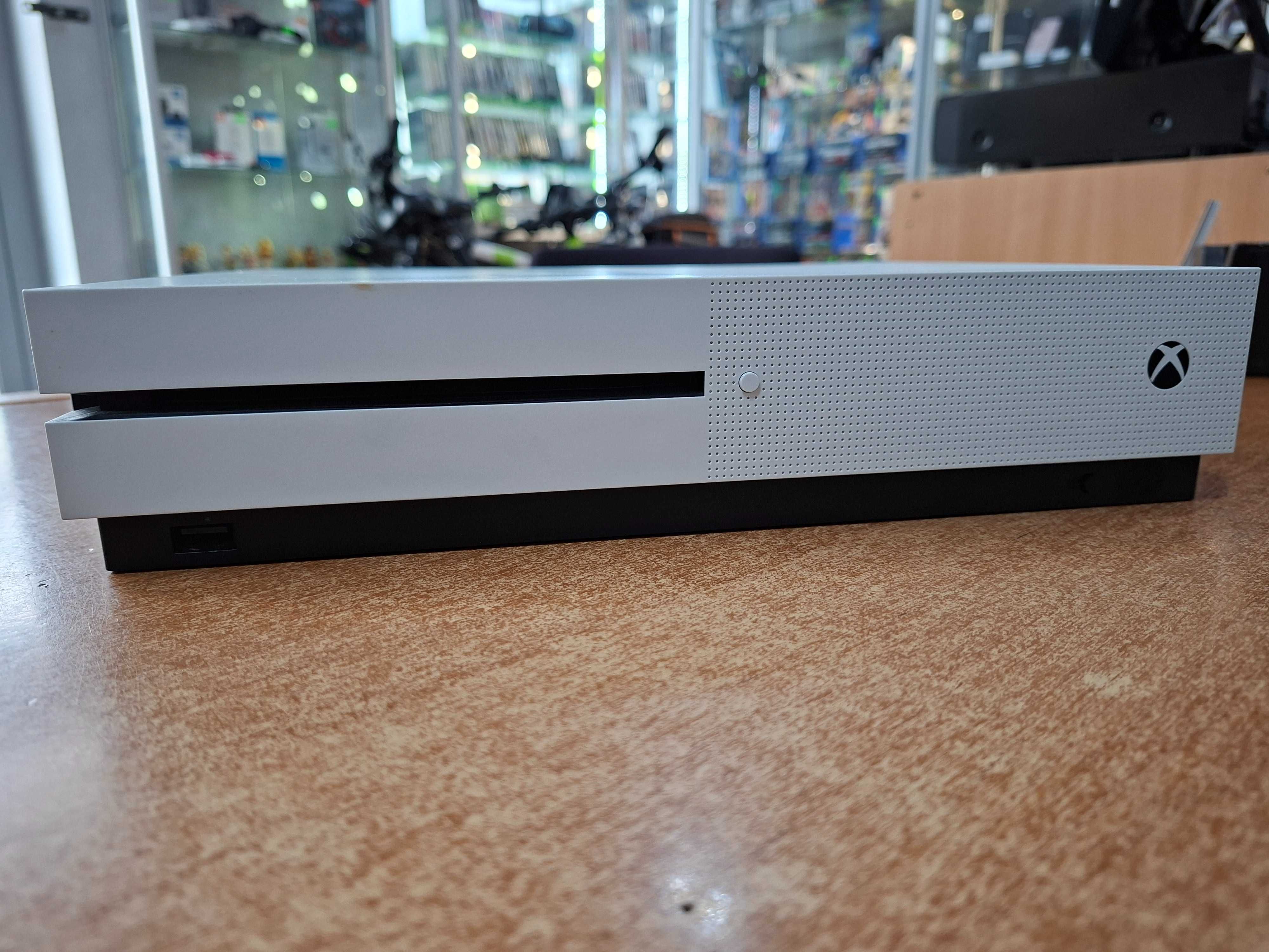 Konsola Xbox One S 1TB 4k 2 pady akumulatory ładowarka pudełko HDMI