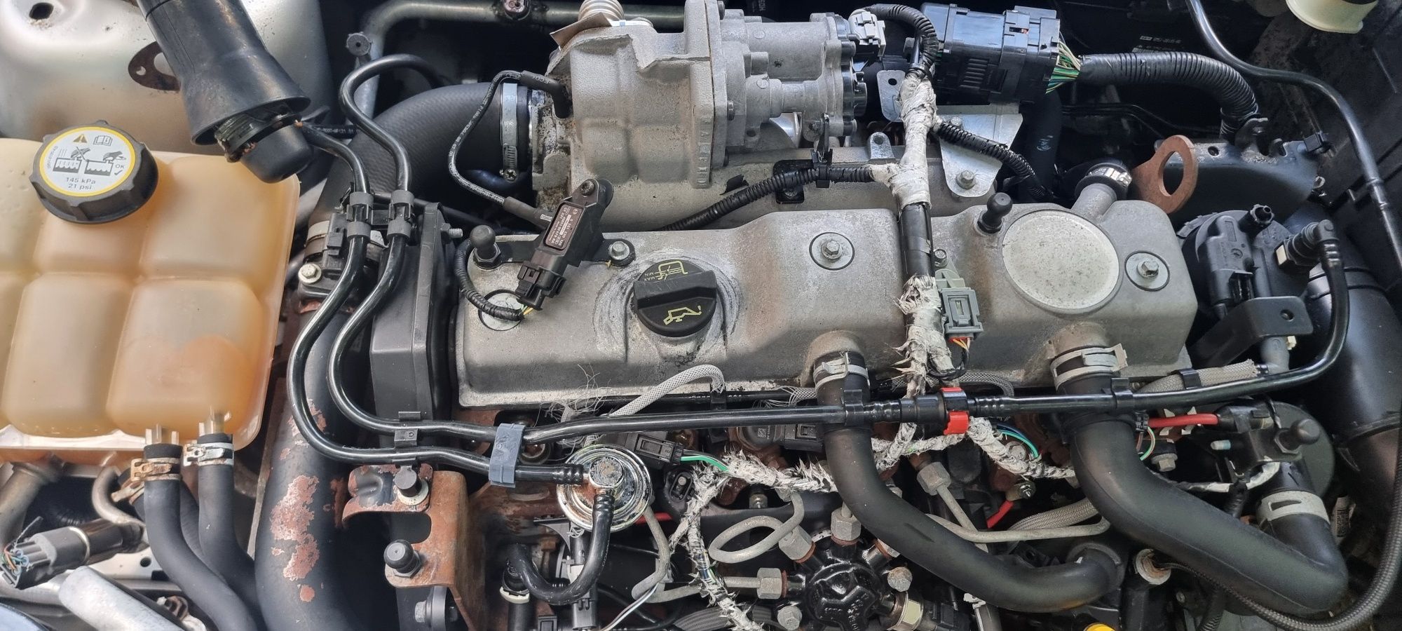 Ford focus mk2 1.8tdci kkda da3 maska blotnik lampa skrzynia drzwi