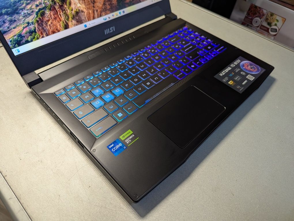Новий Ноутбук MSI 15.6 2K 165Ггц  i7-13620H/RAM32GB/SSD1TB/RTX4070 8GB