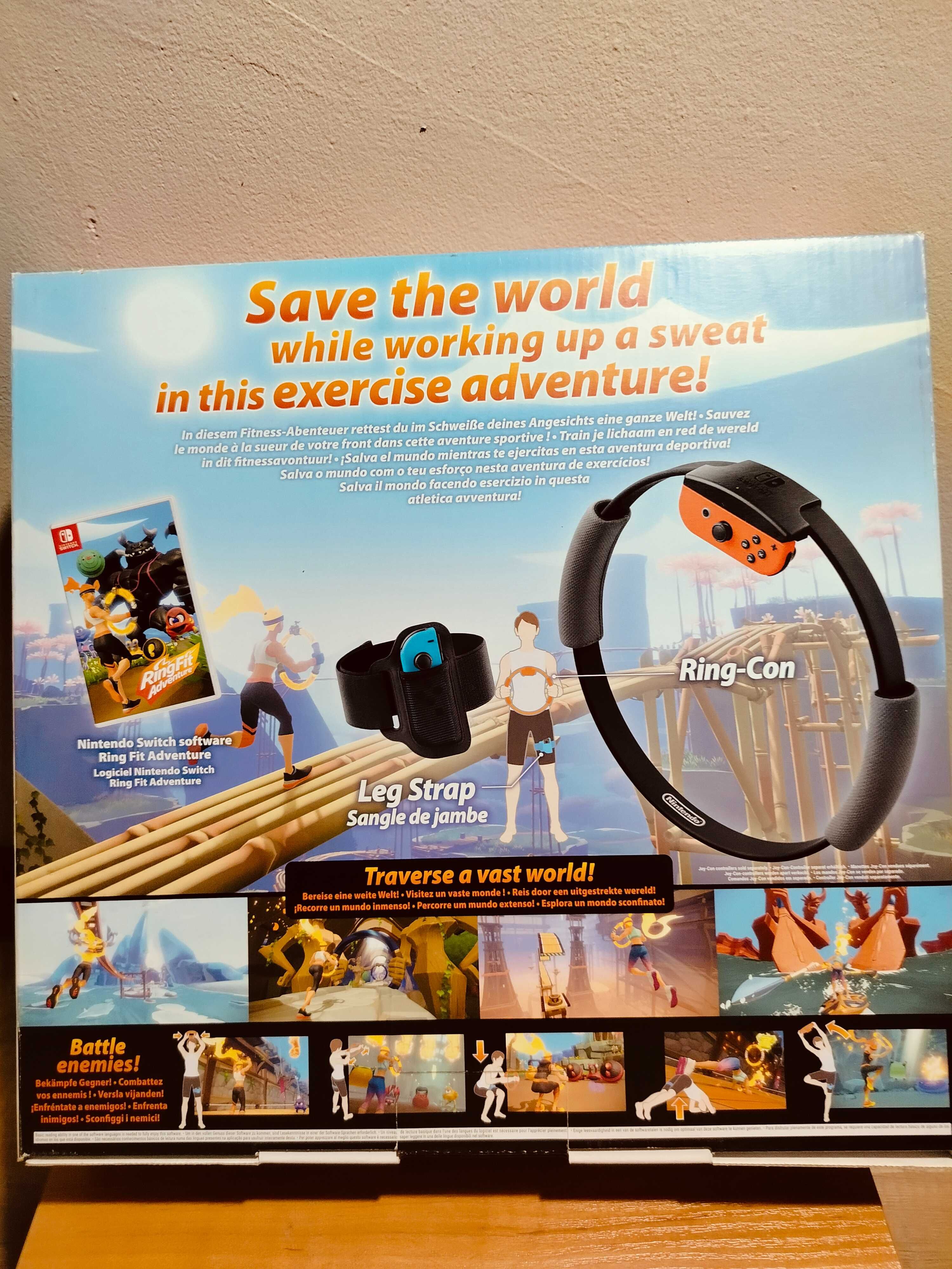 Pierścień RingFit Adventure Nintendo Switch