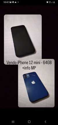 iPhone 12 mini azul 64g