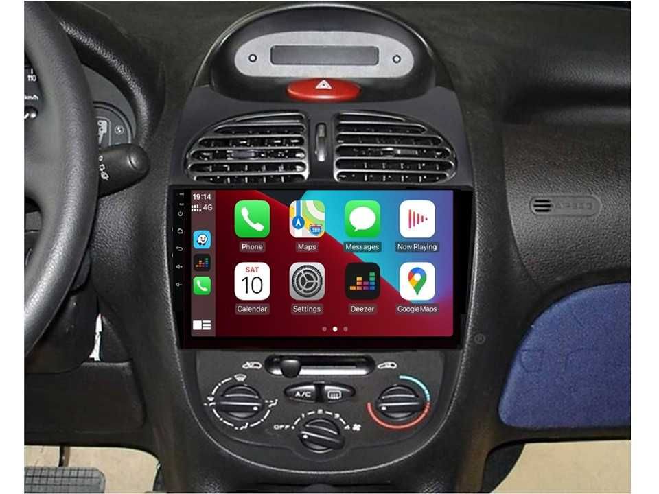 Radio samochodowe Android Peugeot 206 (9") 2002.-2010