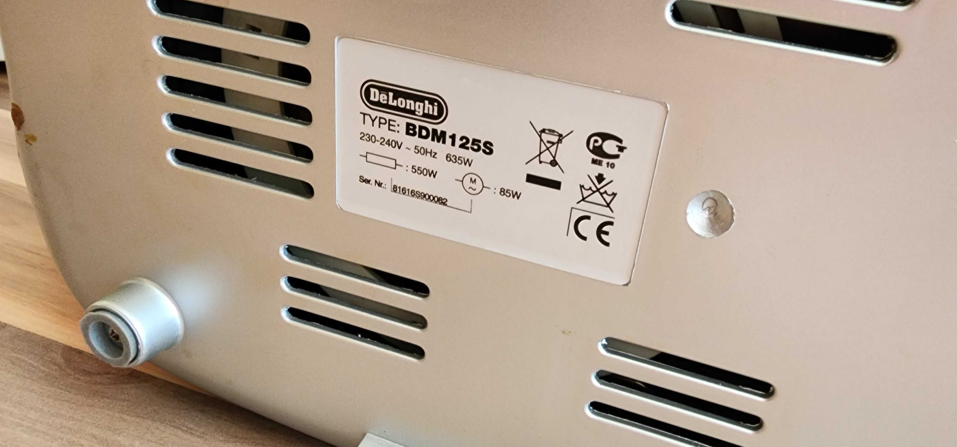Хлібопічка DeLonghi BDM 125 S