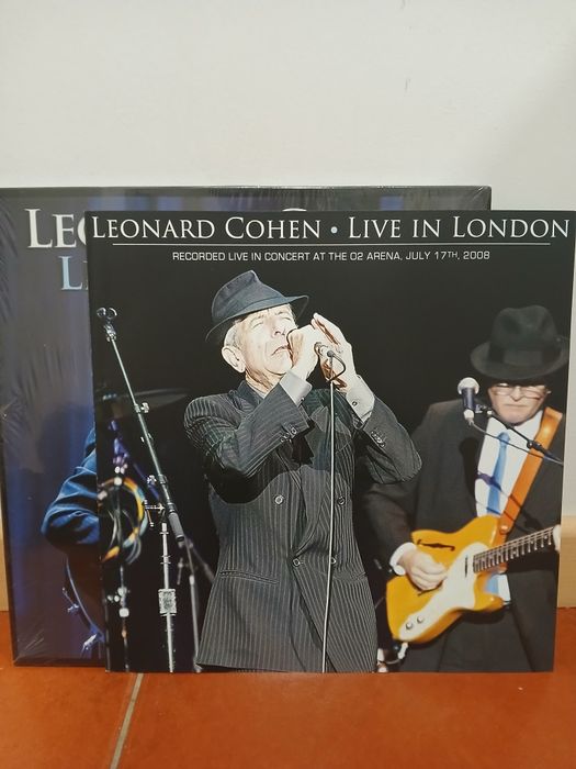 LP Triplo (12") Leonard Cohen - Live in London - NOVO