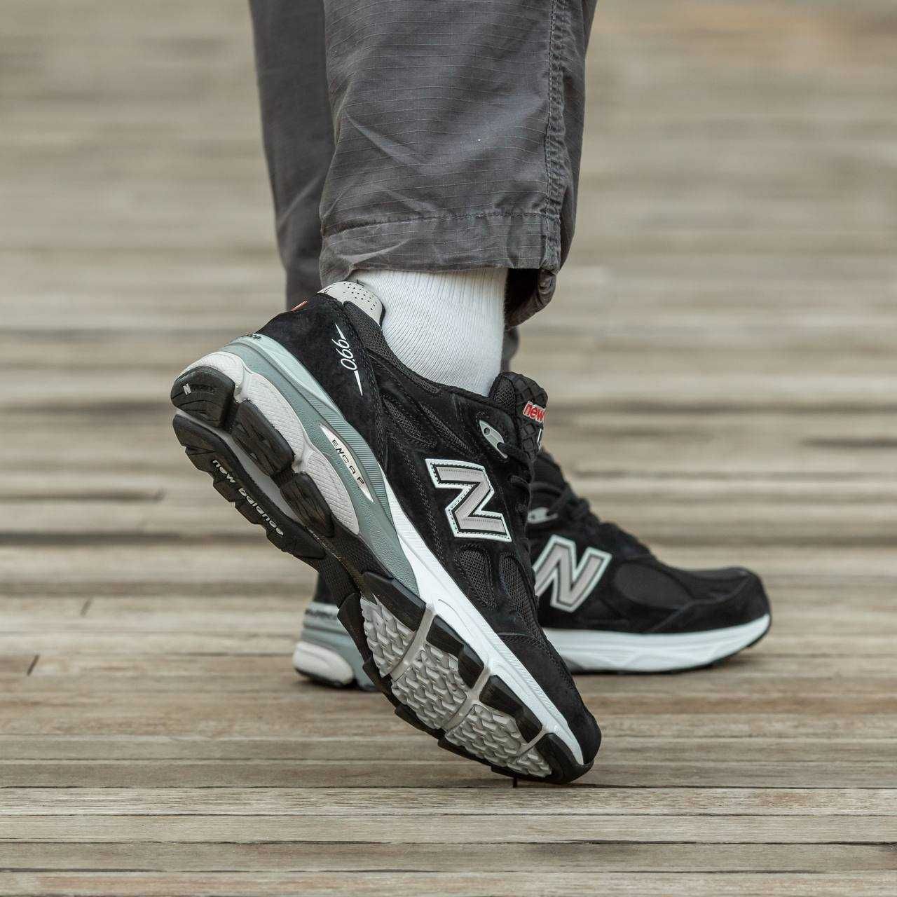 ‼️ Кросівки New Balance 990v3 Black White