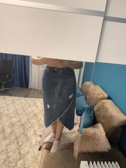 Нова джинсова спідниця