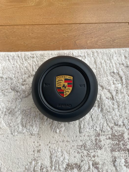 Porsche подушка керма Cayenne Taycan, Panamera, Macan 9j1880201 шкіра