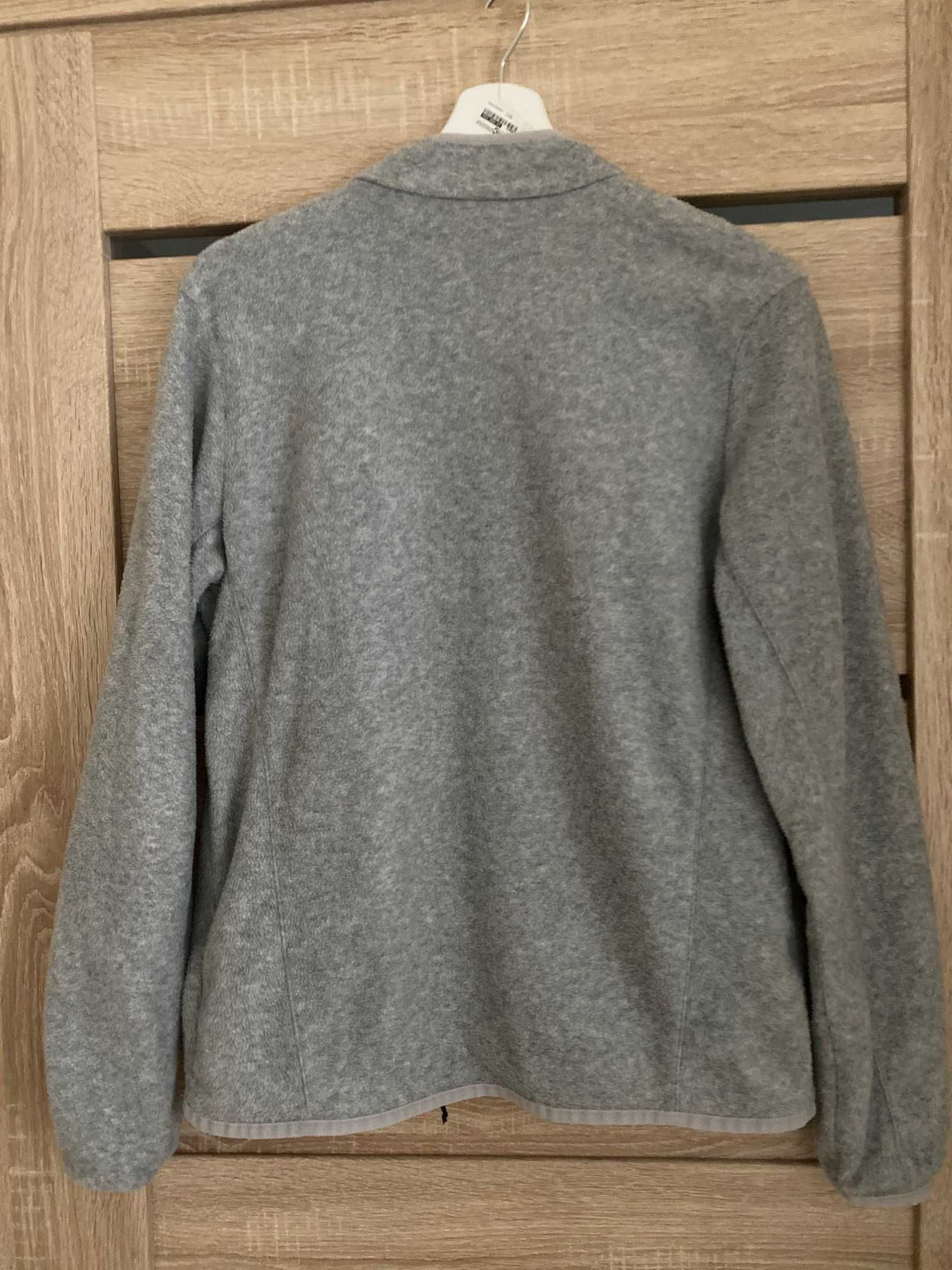 Bluza sportowa z polaru szara , Decathlon rozmiar 158-164