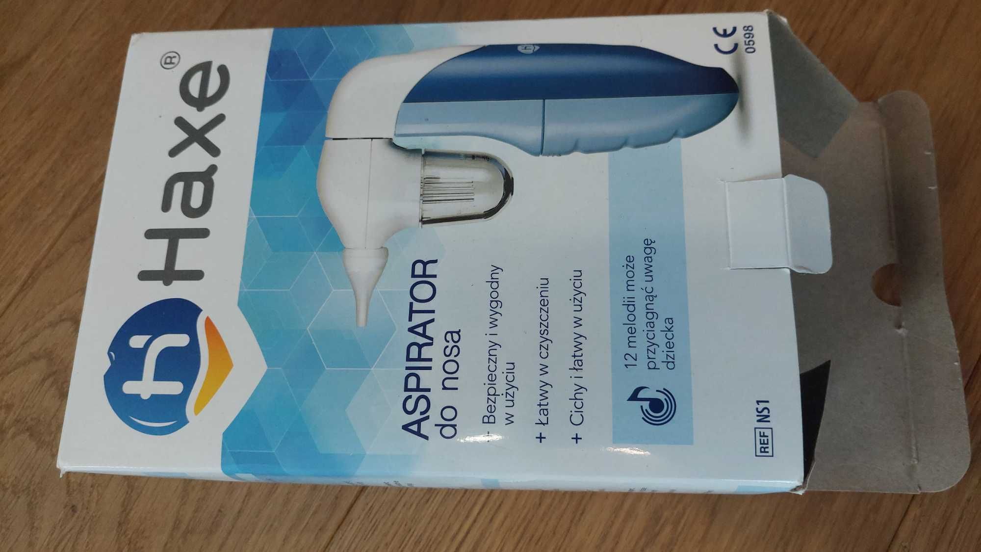 Aspirator do nosa katarek Haxe NS1 dla dziecka.