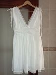 Vestido branco  Shein tamanho L