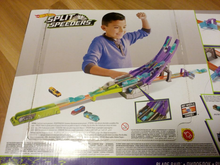 Hot wheels zestaw torów i wyrzutni