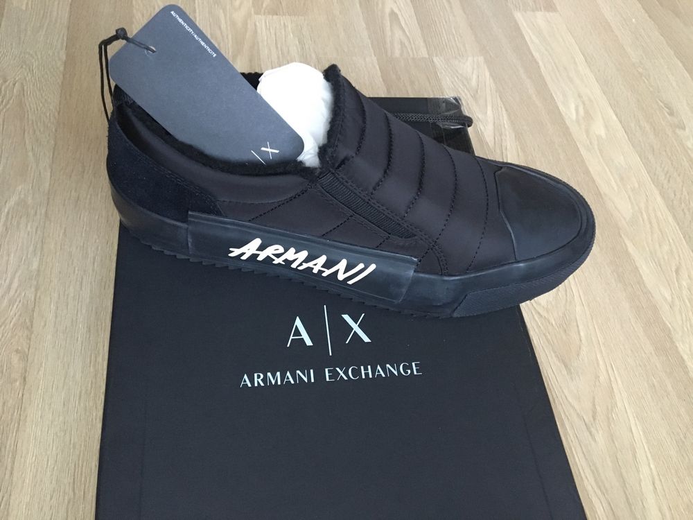 Мужские зимние полуботинки Armani Exchange,40