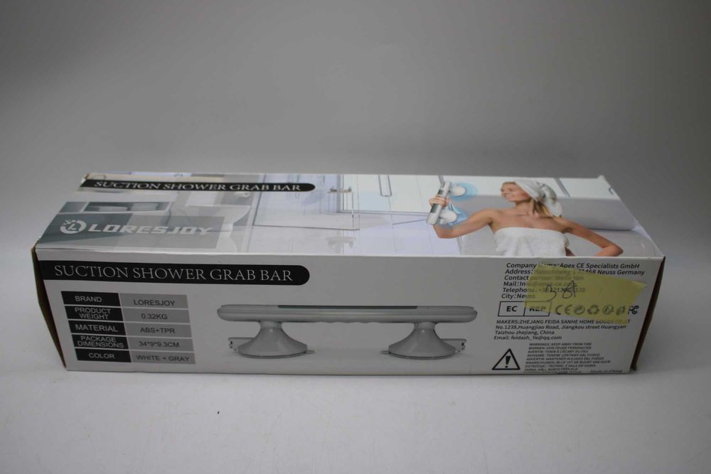 LORESJOY Uchwyt pod Prysznic Łazienkowy dla Seniora na Przyssawki