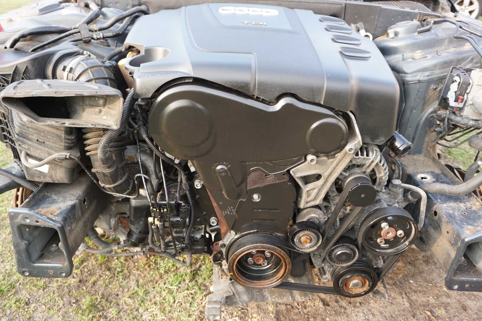 Audi a5 8T 8T3 2.0 Tdi kompletny silnik osprzęt wtryski turbina CAHA *