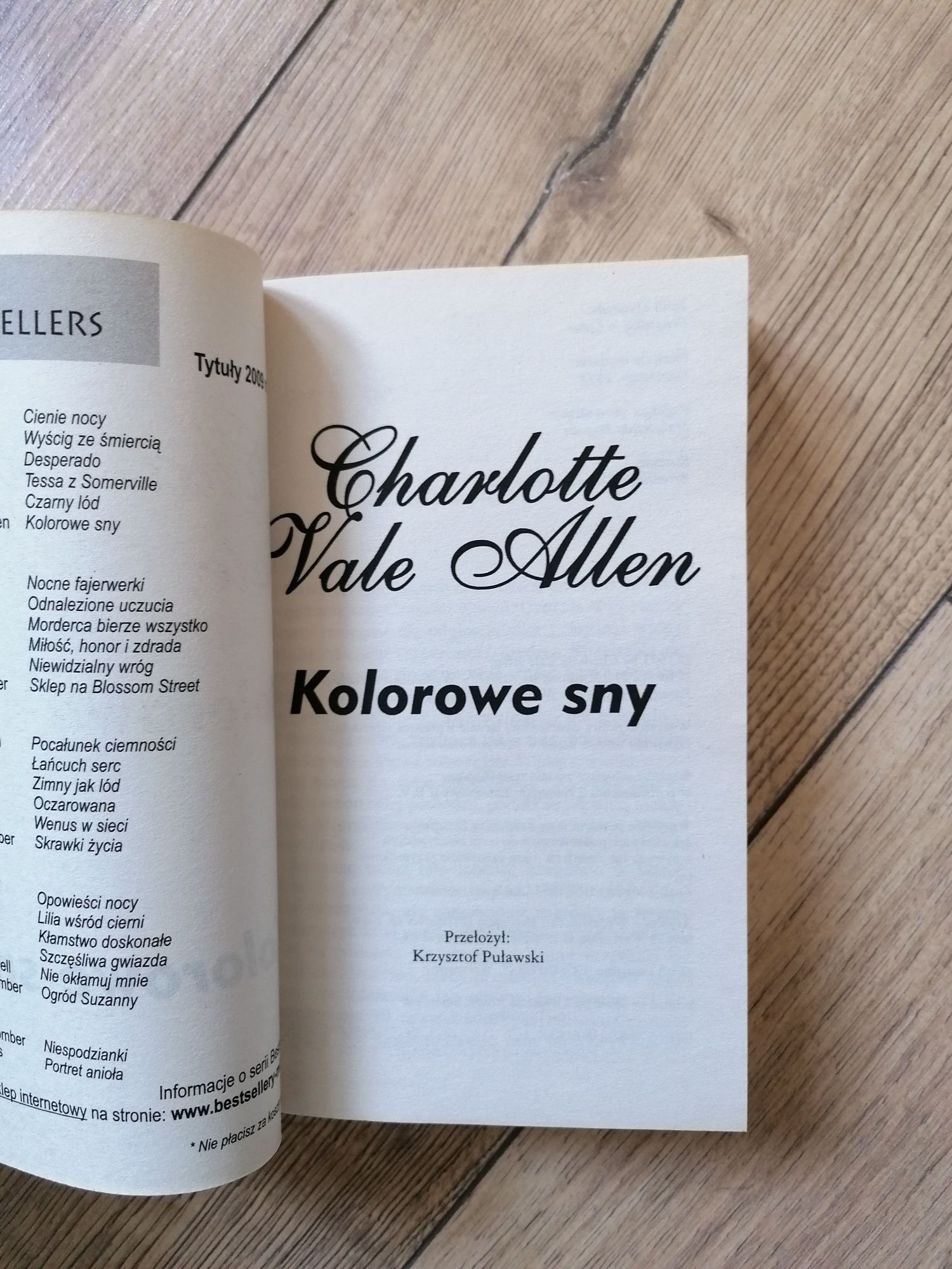 Kolorowe sny Charlotte Vale Allen