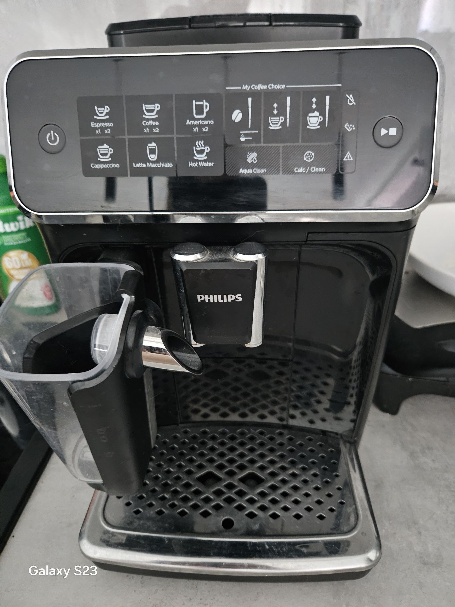 Ekspres Philips Latte Go udzkodzony