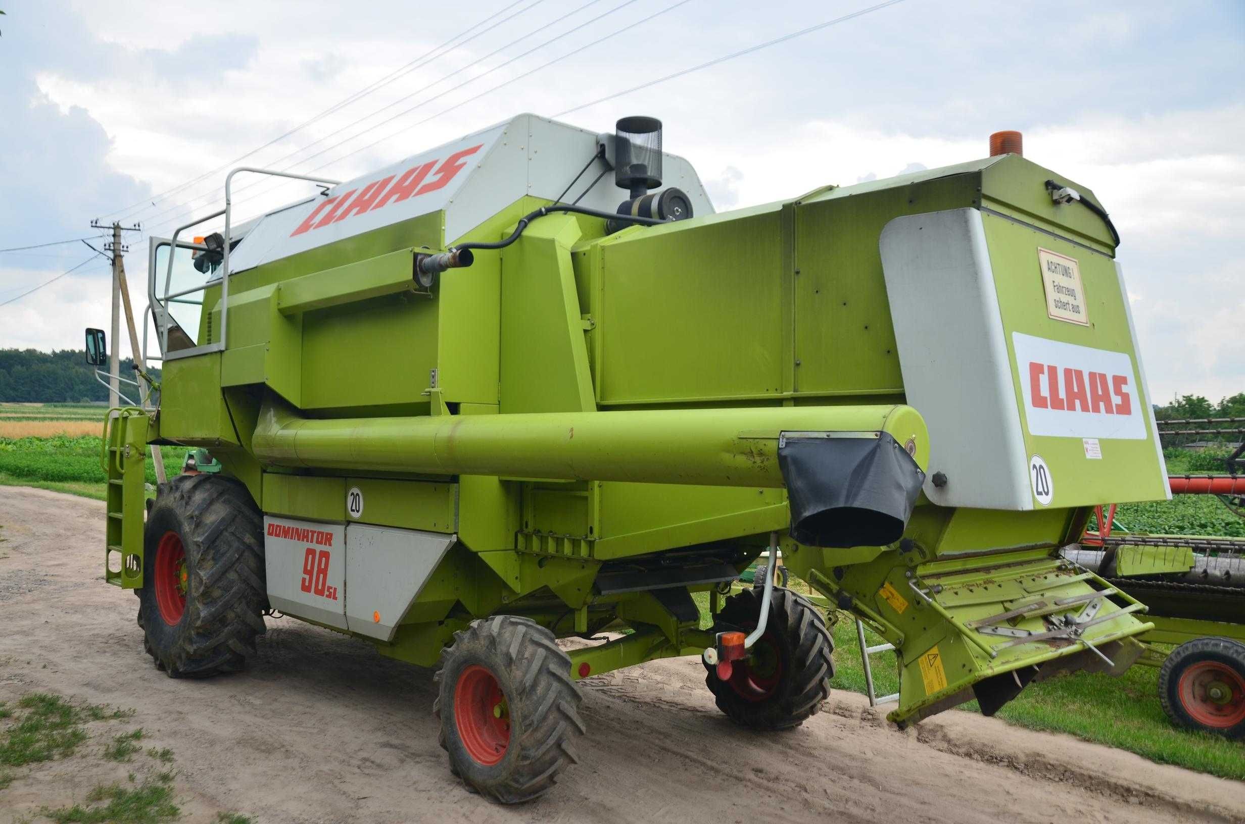 Свіжий з Німеччини комбайн CLAAS DOMINATOR 98SL Супер стан