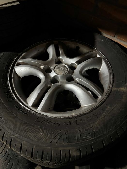 Диски легкосплавні KIA комплект 4 штуки r16 5Х114,3 j6.5