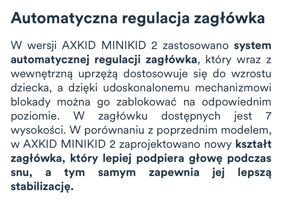 Fotelik samochodowy Axkid Minikid 2