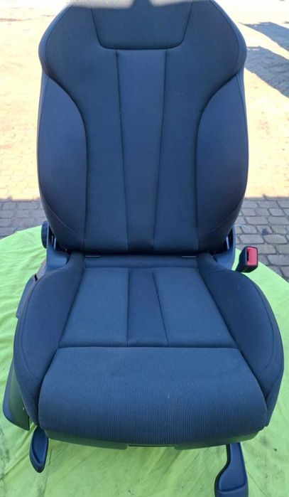 Fotele Audi A4 B9 8W Sline A5 F5 grzane ISOFIX pakiet siatki air bagPL