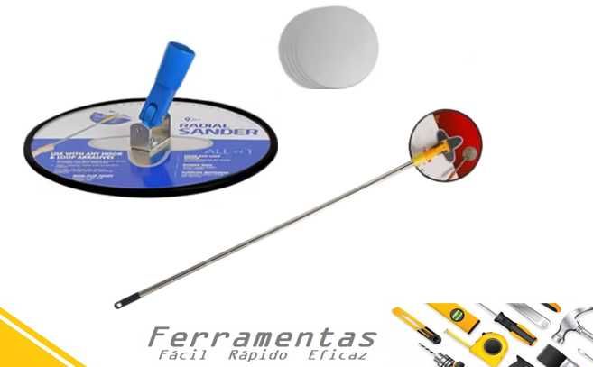 Lixadeira drywall rotativa 360 manual