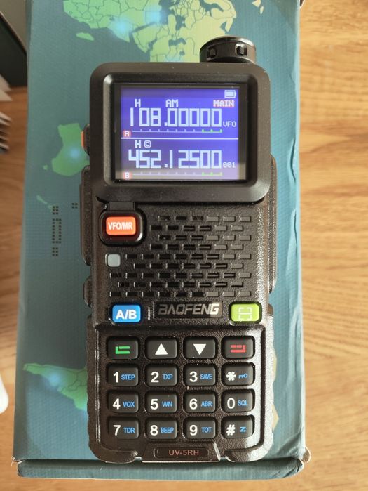 Baofeng UV-5RH+antena gęsia szyja