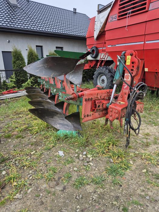 Kverneland ES 95 200 8 pług obrotowy 5 skibowy 4 gregoire besson