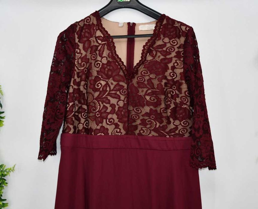 Elegancka, klasyczna sukienka rozkloszowana Bodyflirt 44/46